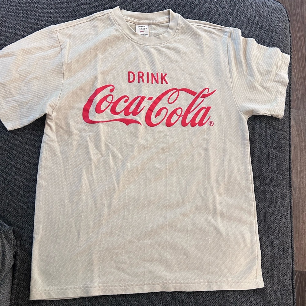 PacSun Cream Coca Cola Graphic Tee